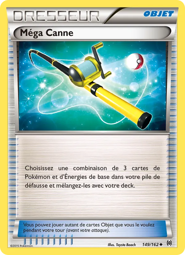 Carte Méga Canne 149/162 – Impulsion TURBO