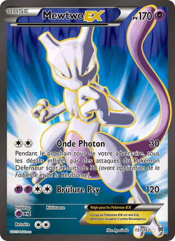 Carte Mewtwo EX 157/162 – Impulsion TURBO
