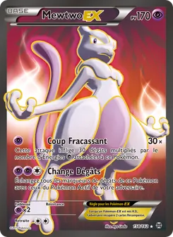 Carte Mewtwo EX 158/162 – Impulsion Turbo