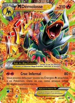 Carte M-Démolosse EX 22/162 – Impulsion Turbo