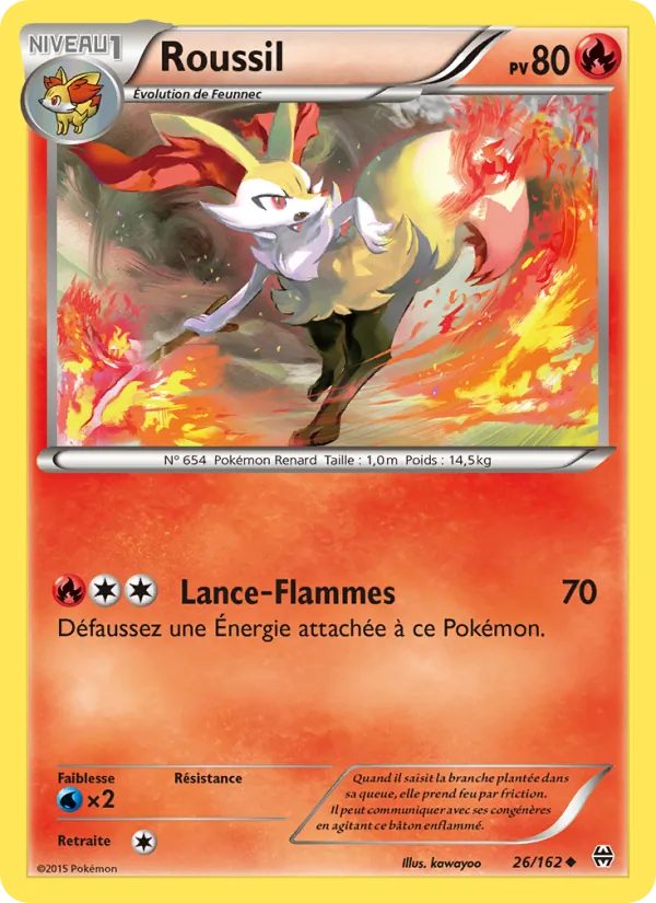 Carte Roussil 26/162 – Impulsion TURBO