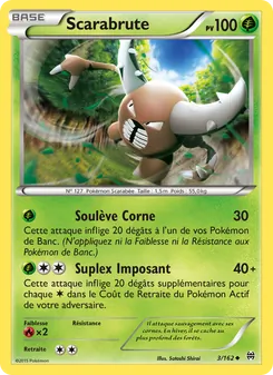 Carte Scarabrute 3/162 – Impulsion Turbo