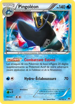 Carte Pingoléon 38/162 – Impulsion Turbo