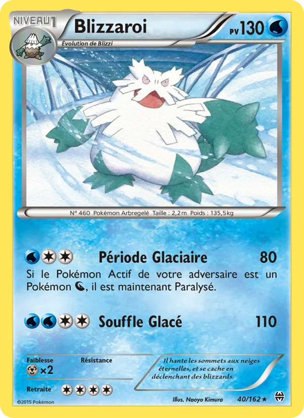 Carte Blizzaroi 40/162 – Impulsion TURBO