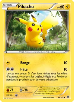 Carte Pikachu 48/162 – Impulsion TURBO