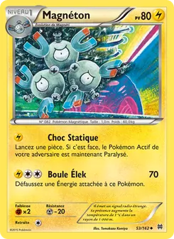Carte Magnéton 53/162 – Impulsion Turbo