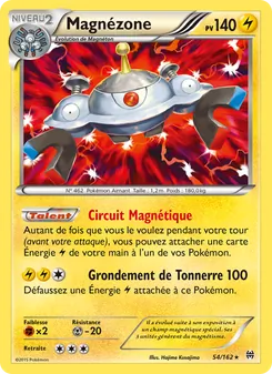Carte Magnézone 54/162 – Impulsion Turbo