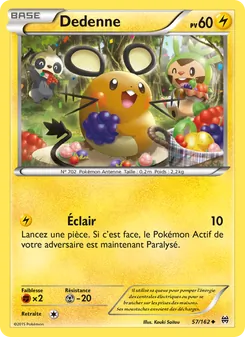 Carte Dedenne 57/162 – Impulsion TURBO