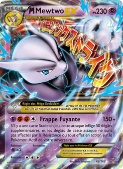Carte M-Mewtwo EX 63/162 – Impulsion Turbo