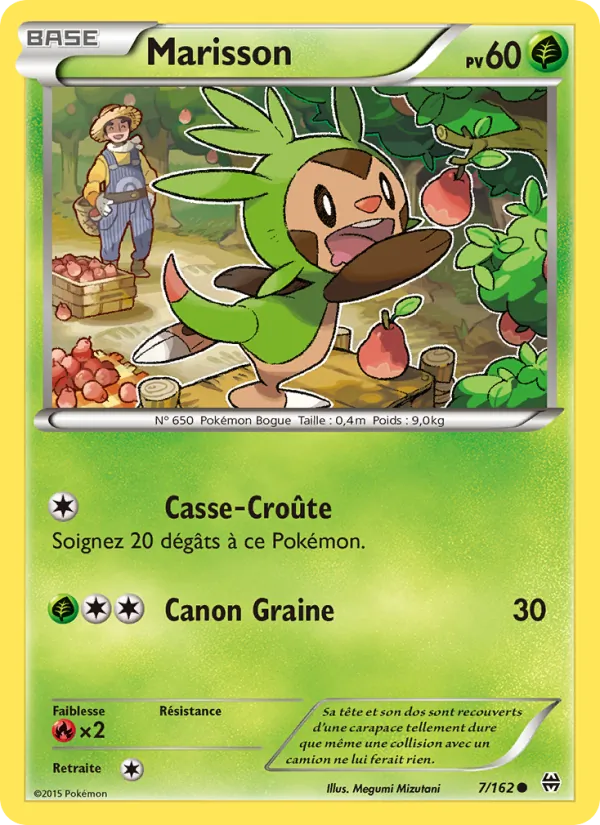 Carte Marisson 7/162 – Impulsion TURBO