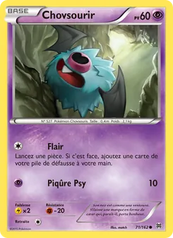 Carte Chovsourir 71/162 – Impulsion TURBO