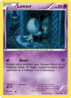 Carte Lewsor 73/162 – Impulsion Turbo