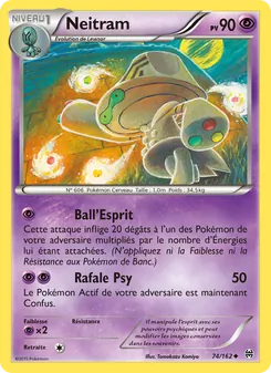 Carte Neitram 74/162 – Impulsion Turbo