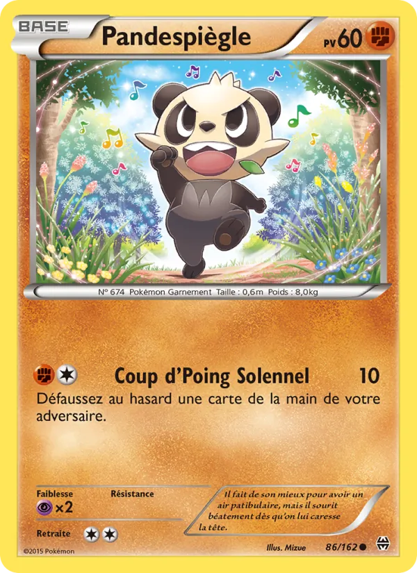 Carte Pandespiègle 86/162 – Impulsion TURBO