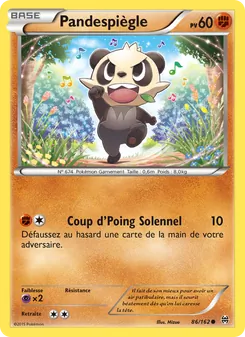Carte Pandespiègle 86/162 – Impulsion TURBO
