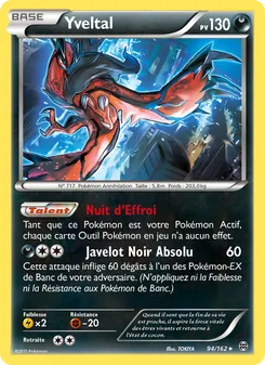 Carte Yveltal 94/162 – Impulsion TURBO