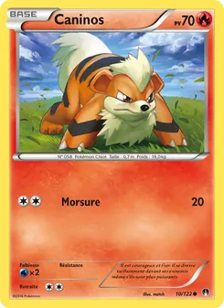 Carte Caninos 10/122 – Rupture TURBO