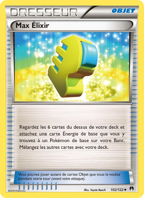 Carte Max Élixir 102/122 – Rupture TURBO