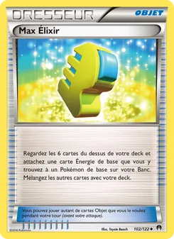 Carte Max Élixir 102/122 – Rupture TURBO