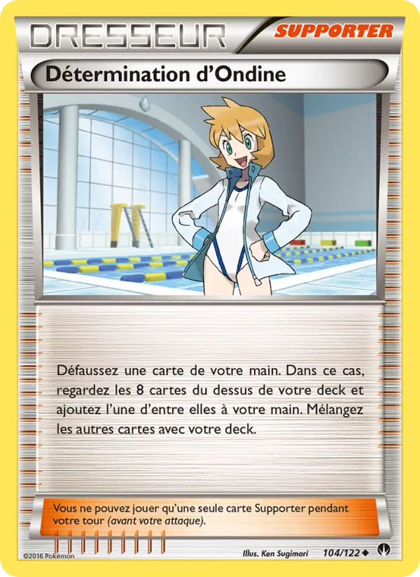 Carte Détermination d'Ondine 104/122 – Rupture TURBO