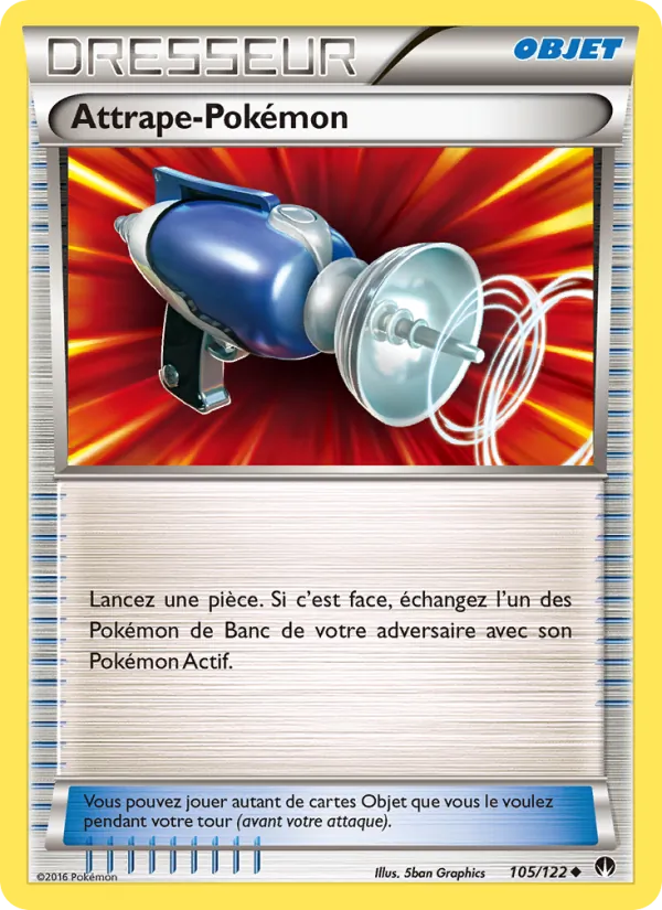 Carte Attrape-Pokémon 105/122 – Rupture TURBO