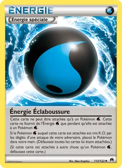 Carte Énergie Éclaboussure 113/122 – Rupture TURBO