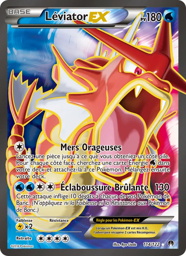Carte Léviator EX 114/122 – Rupture TURBO