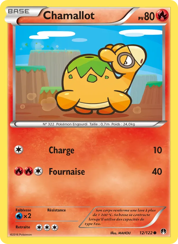Carte Chamallot 12/122 – Rupture Turbo