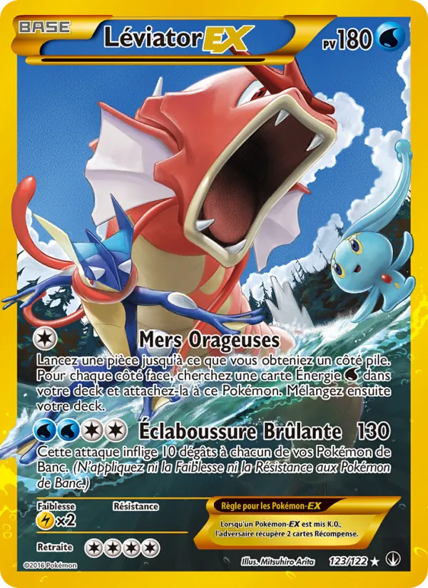 Carte Léviator EX 123/122 – Rupture TURBO