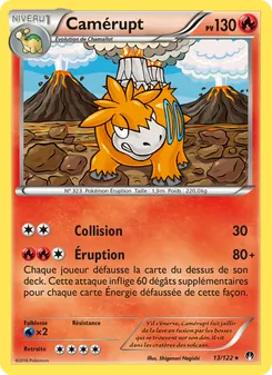 Carte Camérupt 13/122 – Rupture Turbo