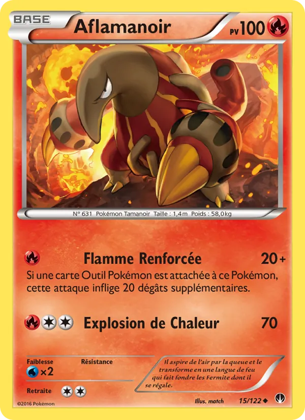 Carte Aflamanoir 15/122 – Rupture TURBO