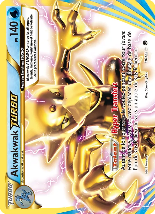 Carte Akwakwak TURBO 18/122 – Rupture TURBO