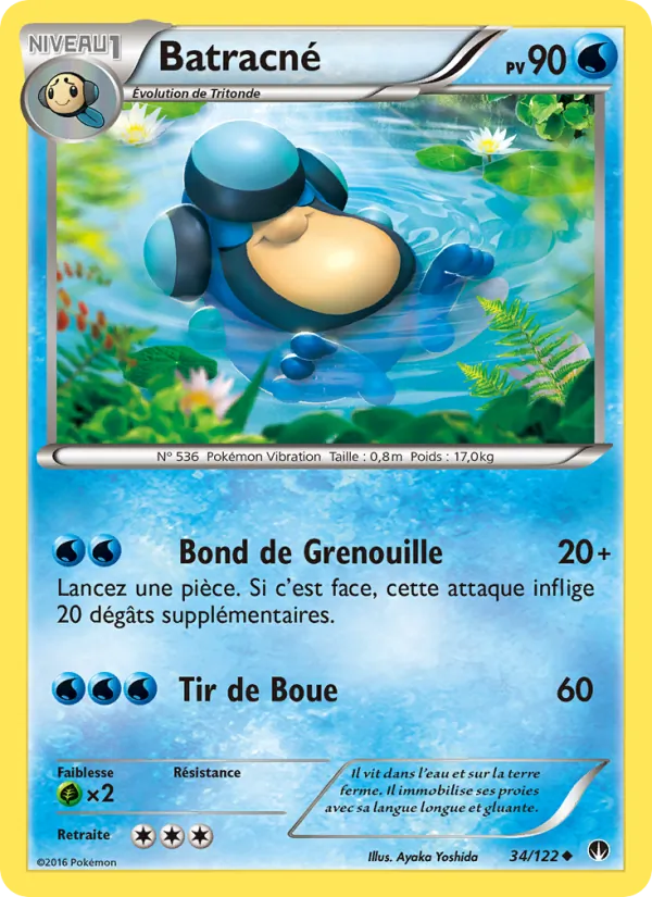 Carte Batracné 34/122 – Rupture TURBO