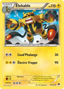 Carte Élekable 43/122 – Rupture Turbo