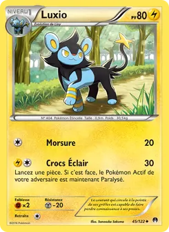 Carte Luxio 45/122 – Rupture TURBO
