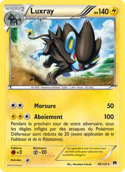 Carte Luxray 46/122 – Rupture TURBO
