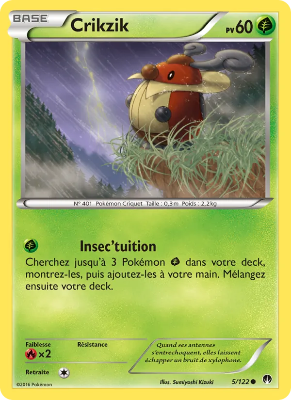 Carte Crikzik 5/122 – Rupture TURBO