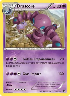 Carte Drascore 54/122 – Rupture TURBO