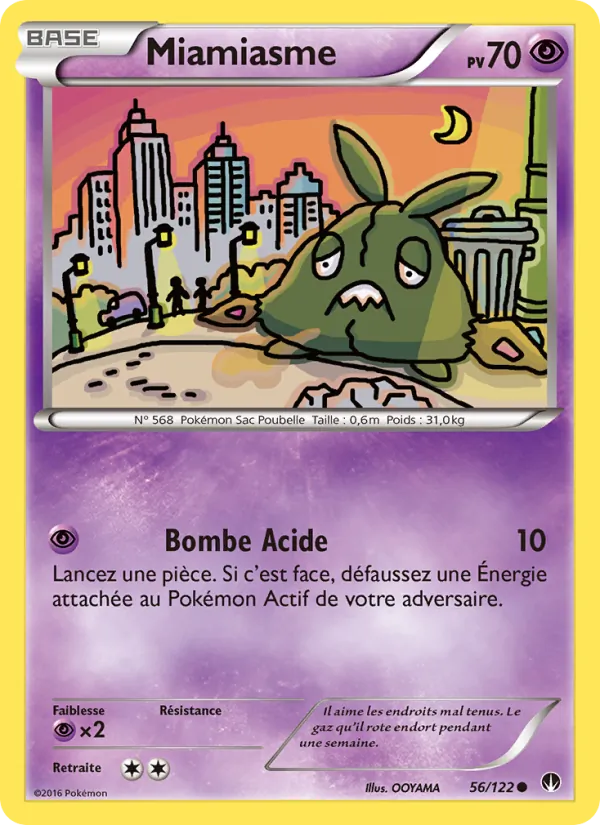 Carte Miamiasme 56/122 – Rupture TURBO