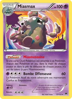 Carte Miasmax 57/122 – Rupture Turbo