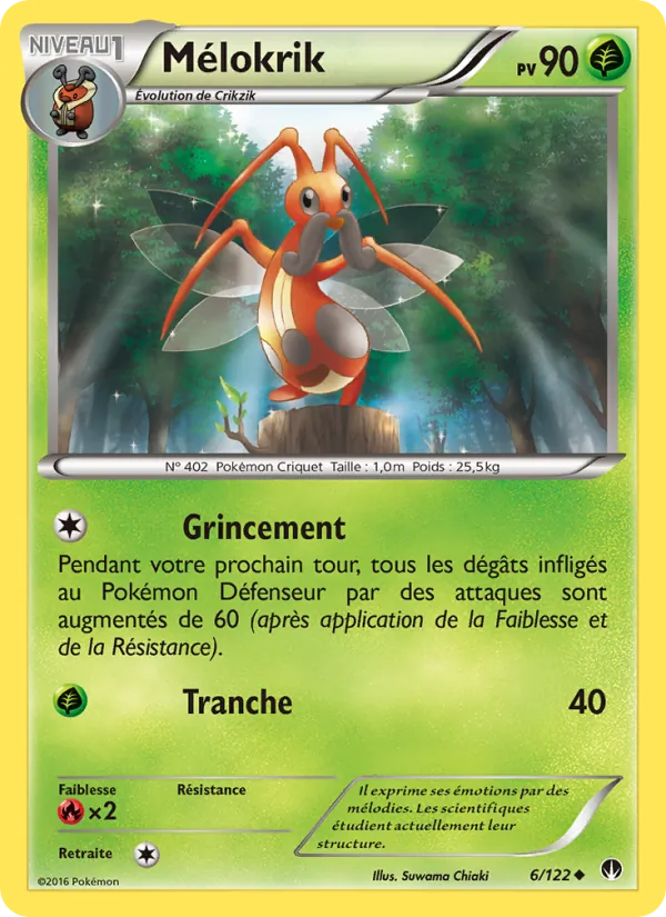Carte Mélokrik 6/122 – Rupture TURBO