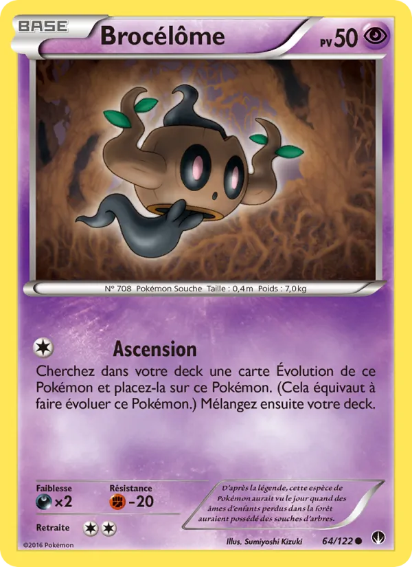 Carte Brocélôme 64/122 – Rupture TURBO