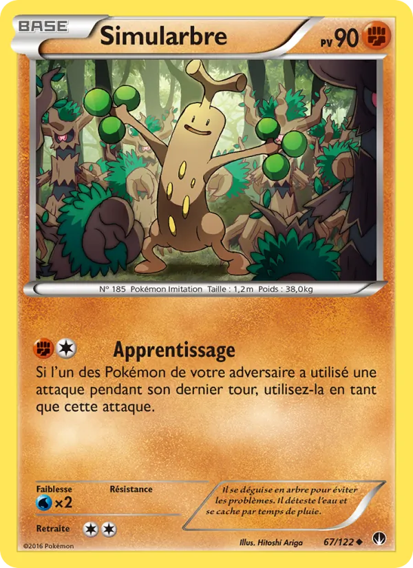 Carte Simularbre 67/122 – Rupture TURBO