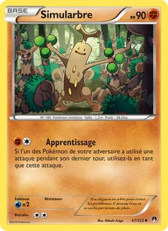 Carte Simularbre 67/122 – Rupture Turbo