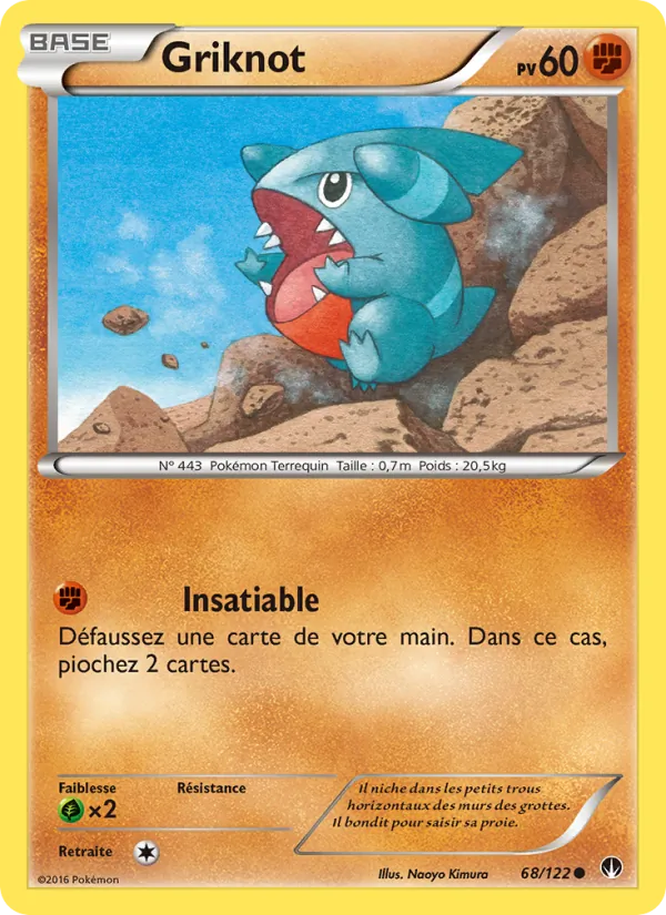 Carte Griknot 68/122 – Rupture TURBO