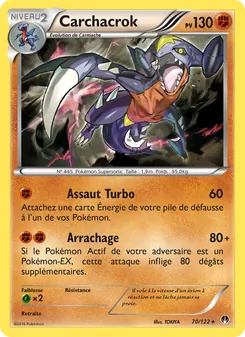 Carte Carchacrok 70/122 – Rupture TURBO