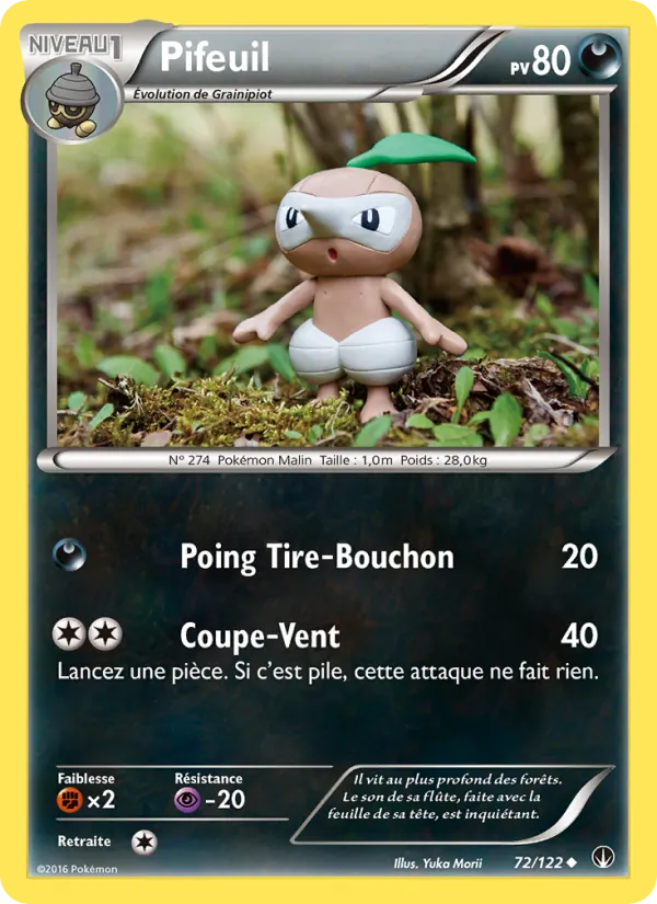 Carte Pifeuil 72/122 – Rupture TURBO