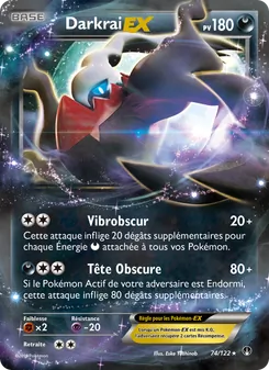 Carte Darkrai EX 74/122 – Rupture Turbo