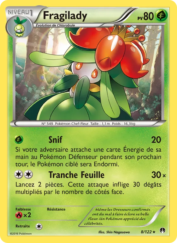 Carte Fragilady 8/122 – Rupture TURBO