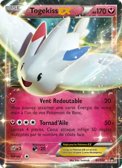 Carte Togekiss EX 83/122 – Rupture TURBO